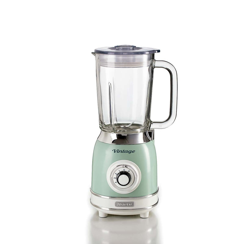 Liquidificador Ariete 583 Vintage Verde, Copo de Vidro de 1,5L, 1000W