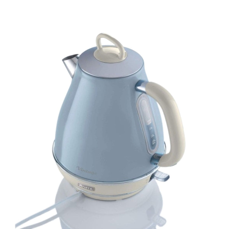 Chaleira Elétrica Ariete 2869 Vintage Azul 1,7L, Base 360 Graus, 1500W