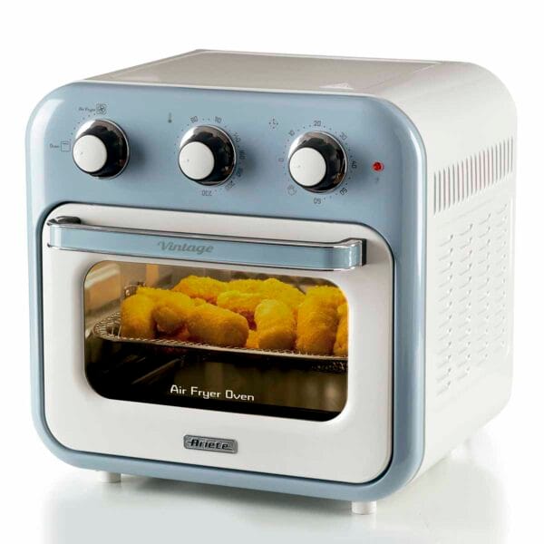 Fritadeira Air Fryer Oven Ariete Vintage 4632 Azul 16L 1200W