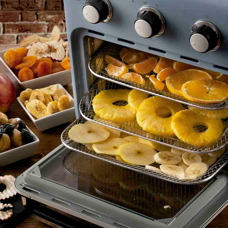 Fritadeira Air Fryer Oven Ariete Vintage 4632 Azul 16L 1200W